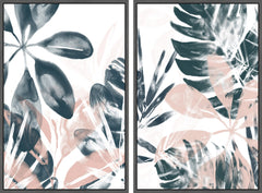 Hawaiian Bloom Diptych