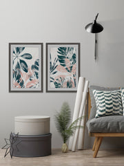 Hawaiian Bloom Diptych