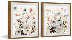 Blooming Garden II Diptych