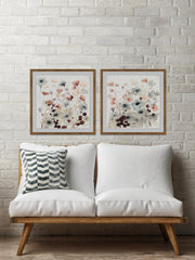 Blooming Garden II Diptych