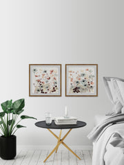 Blooming Garden II Diptych