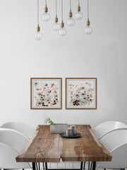 Blooming Garden II Diptych