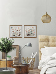 Blooming Garden II Diptych