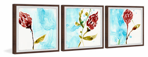The Flower Buds Triptych