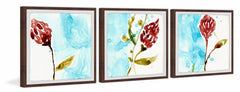 The Flower Buds Triptych