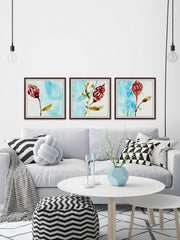 The Flower Buds Triptych