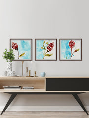 The Flower Buds Triptych