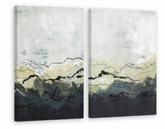 Deserted Mountains Diptych