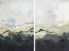 Deserted Mountains Diptych