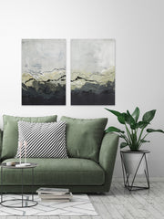 Deserted Mountains Diptych