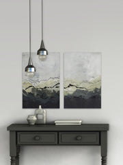 Deserted Mountains Diptych