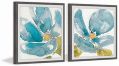 Flower Splash III Diptych