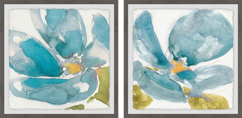 Flower Splash III Diptych