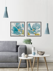 Flower Splash III Diptych