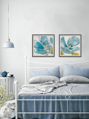 Flower Splash III Diptych