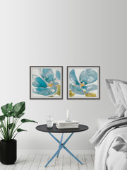 Flower Splash III Diptych