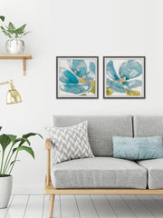 Flower Splash III Diptych