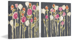 Rose Garden Diptych