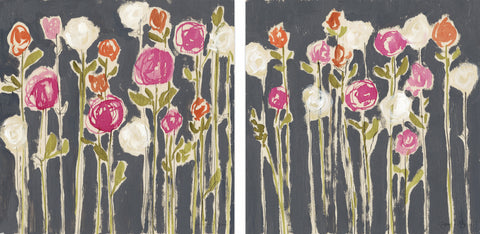 Rose Garden Diptych
