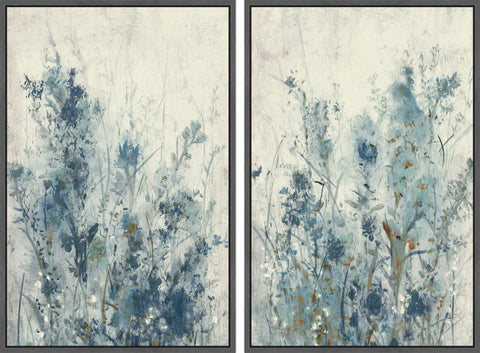 Blue Spring III Diptych