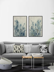 Blue Spring III Diptych