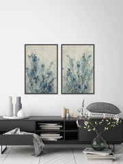 Blue Spring III Diptych