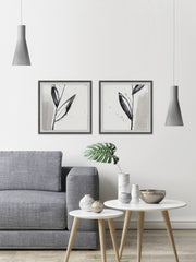 Blush Flower Splash XII Diptych