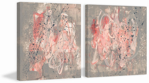 Pink Craze Diptych