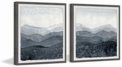 Blustering Valley III Diptych
