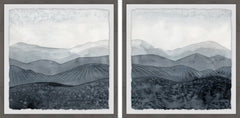 Blustering Valley III Diptych