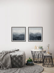 Blustering Valley III Diptych