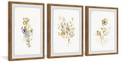 Bronze Spray IV Triptych