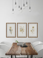 Bronze Spray IV Triptych