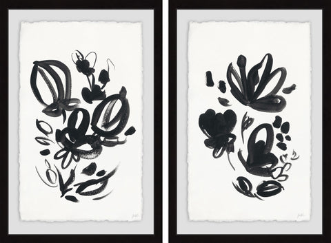 Flower Buds Diptych