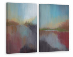 Canyon Mist III Diptych