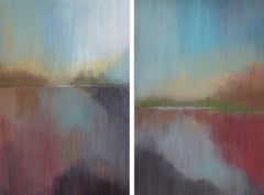 Canyon Mist III Diptych