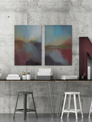 Canyon Mist III Diptych