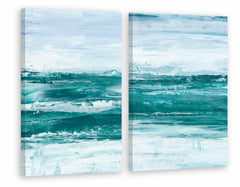 Choppy Waters III Diptych
