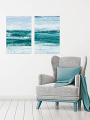 Choppy Waters III Diptych