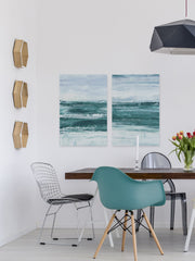 Choppy Waters III Diptych