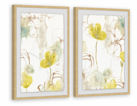 Summer Flower Diptych