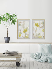 Summer Flower Diptych