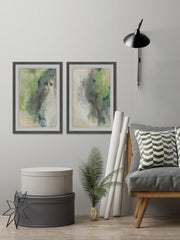 Gold Illusion III Diptych