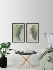 Gold Illusion III Diptych