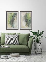 Gold Illusion III Diptych