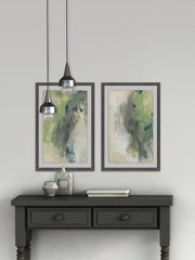 Gold Illusion III Diptych