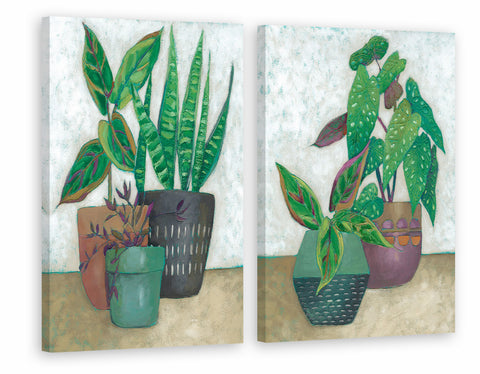 House Garden III Diptych