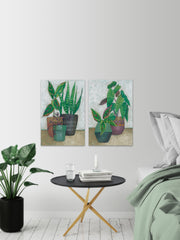 House Garden III Diptych