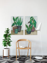 House Garden III Diptych