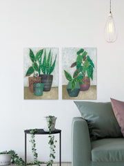 House Garden III Diptych